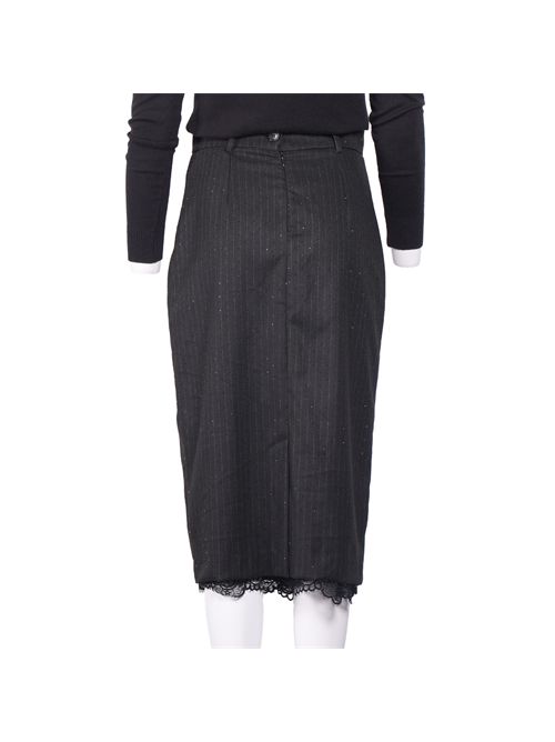 GONNA DONNA VICOLO A/I VICOLO | TS0153RIGHE GRIGIE